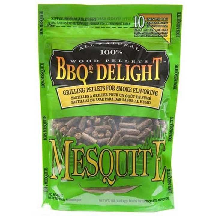BBQ Delight Mesquite BBQ Pellets 450 Gram