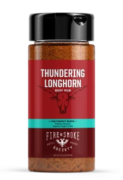 Fire&Smoke Thundering Longhorn Beef Rub 12.5 Oz