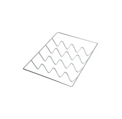 Vuur&Rook Rookoven Vis Rooster RVS 34x25 Cm