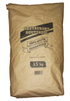 Dammers Restaurant Houtskool 100% White Quebracho 15 Kg