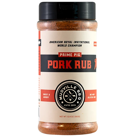 Mudville BBQ Prime Pig Pork Rub 12.8 Oz