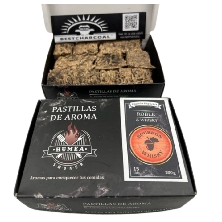 Bestcharcoal Pastillas De Aroma, Roble & Whisky 200 Gram - Afbeelding 2